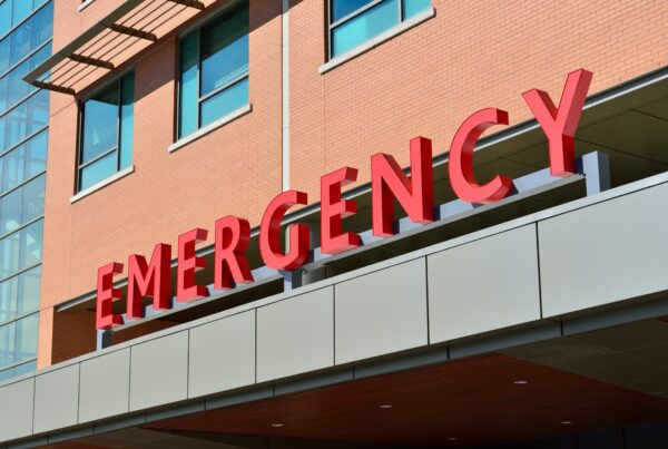 Blog - Hospital Entrance Emergency Sign